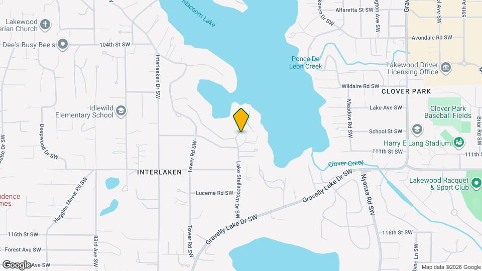 10922 Greengate Ln SW Map and Location Details