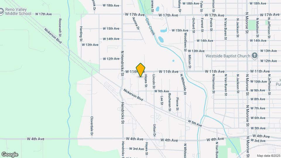 1004 Grant St Map and Location Details