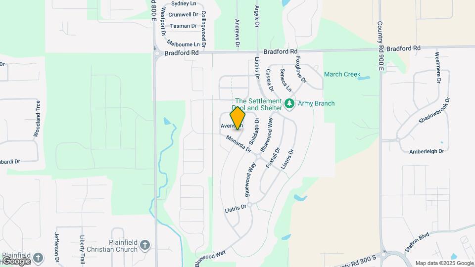2386 Twinleaf Drive Map and Location Details