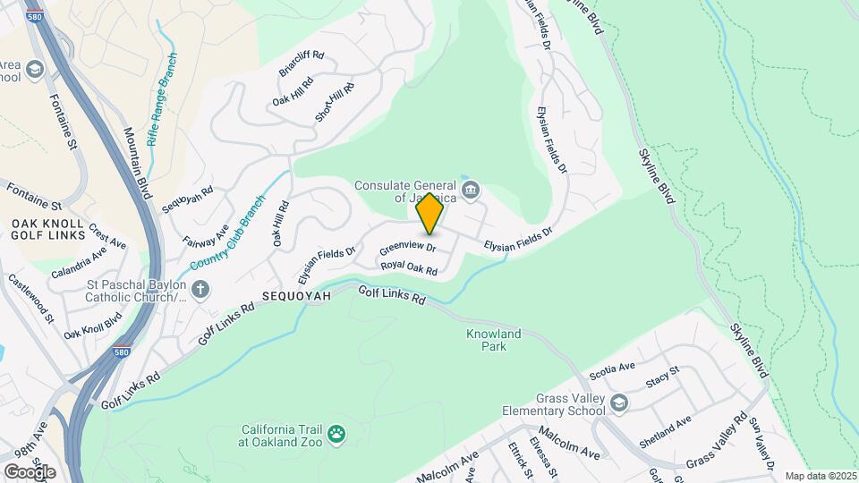 10420 Greenview Dr Map and Location Details