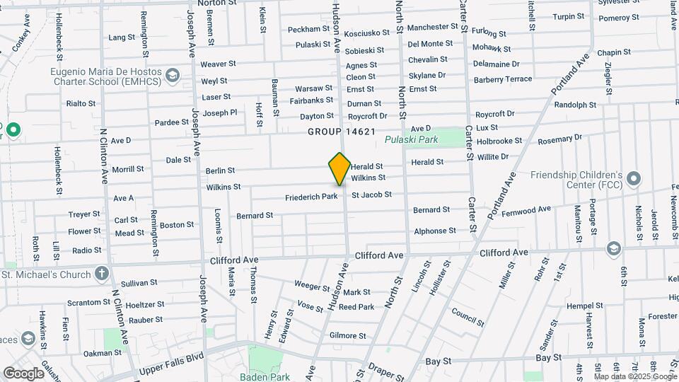 741-743 Hudson St Mapa y Detalles de la Ubicación