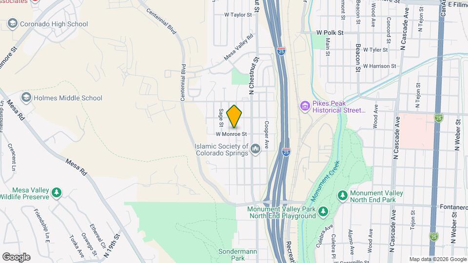 2304 N 7th St Map and Location Details