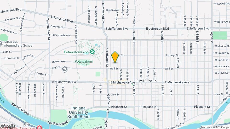 742 S 23rd St Map and Location Details