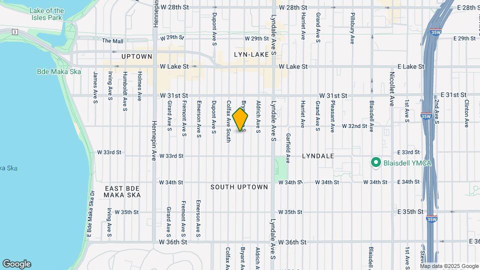 3212 Bryant Ave S Map and Location Details