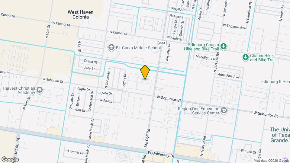 2923 W Sandlewood St Mapa y Detalles de la Ubicación