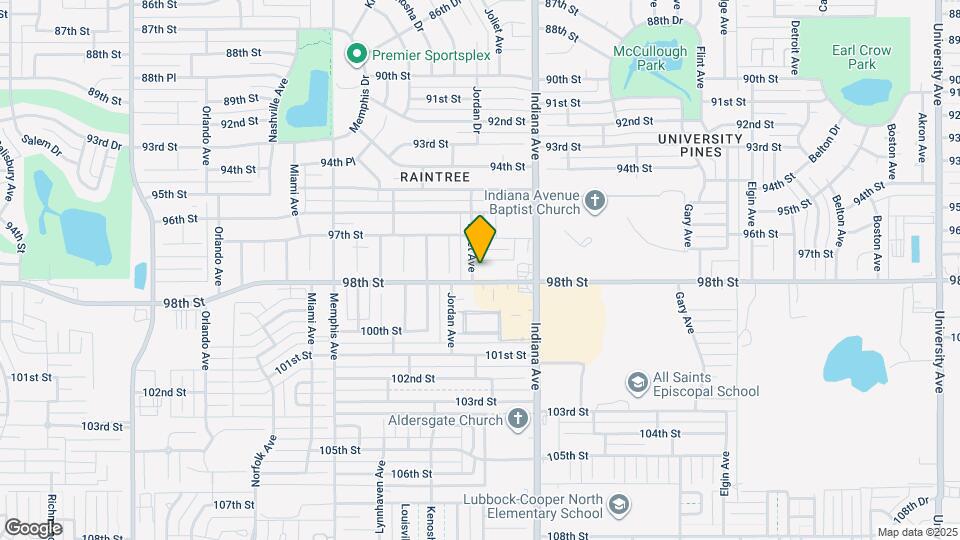 9713 Joliet Ave Map and Location Details