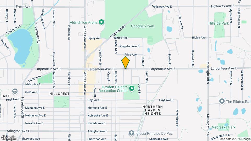 1938 Larpenteur Ave E Mapa y Detalles de la Ubicación