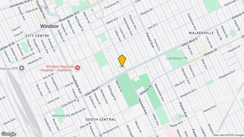 1179 Howard Ave Map and Location Details