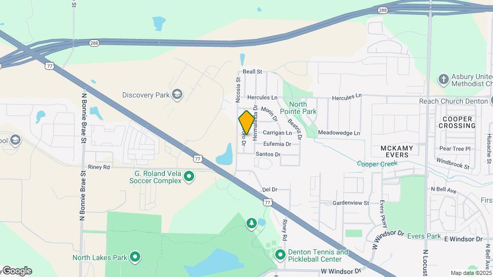 3440 Crisoforo Dr Mapa y Detalles de la Ubicación