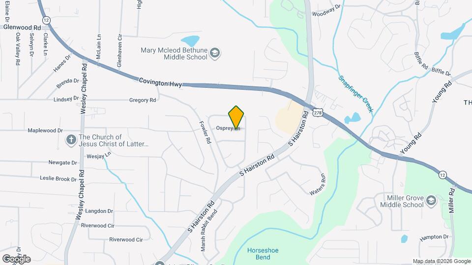 4585 Osprey Ln Map and Location Details