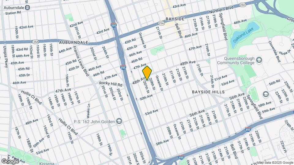 48-19 207th St Map and Location Details