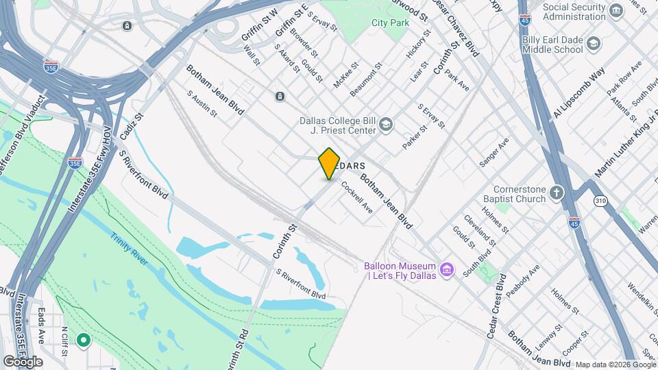 948 Corinth St Mapa y Detalles de la Ubicación