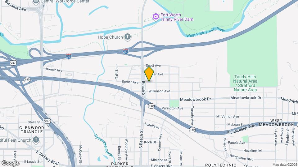 2618 Bomar Ave Map and Location Details