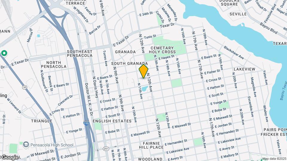 1109 E Leonard St Map and Location Details
