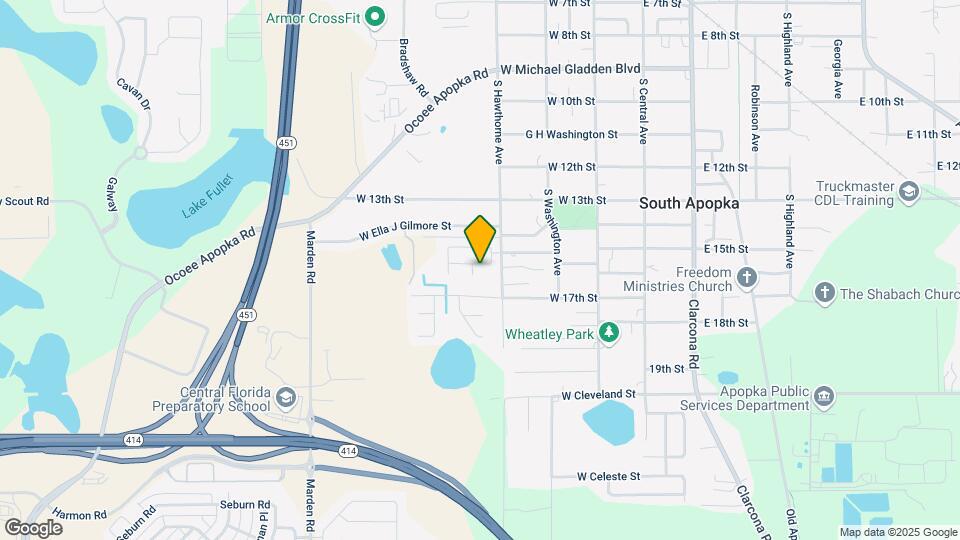 463 Apopka Hills Cir Map and Location Details