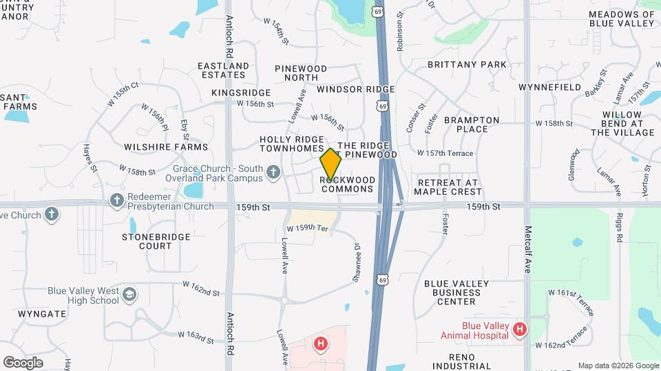 7866 W 158th Ct Map and Location Details