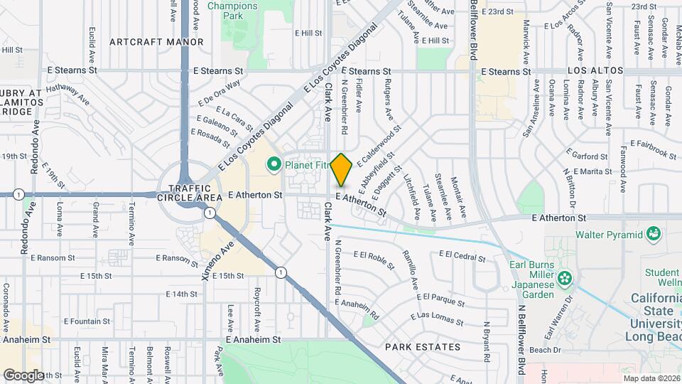 1805 N Greenbrier Rd Map and Location Details