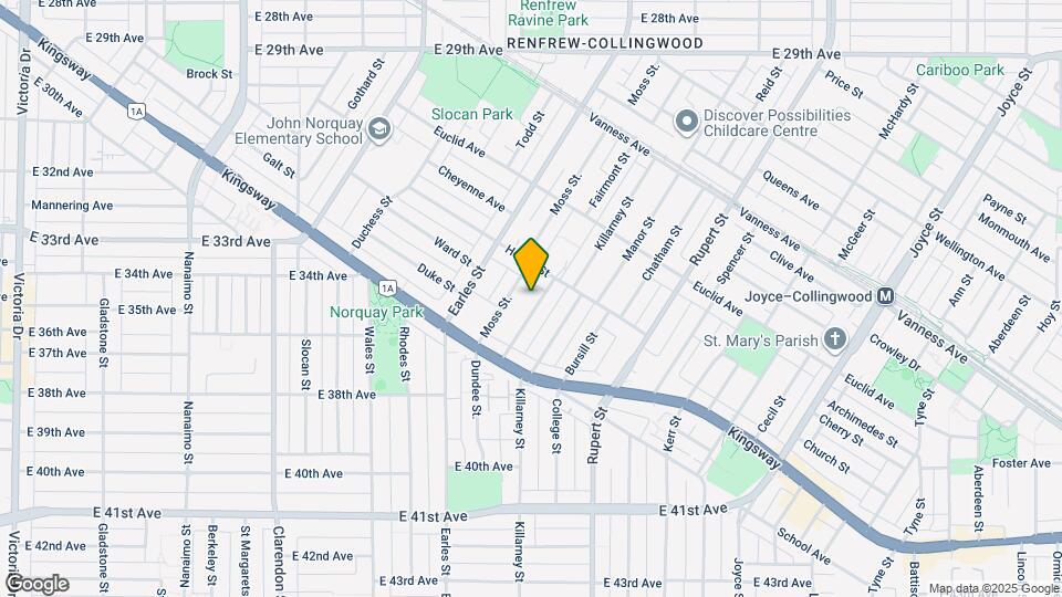 5139 Fairmont St Map and Location Details