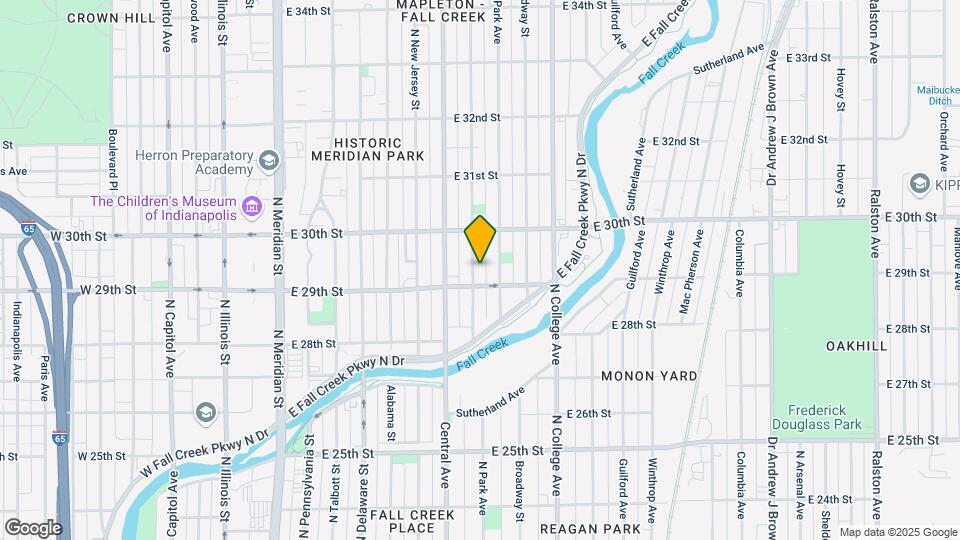 2917 Ruckle St Map and Location Details