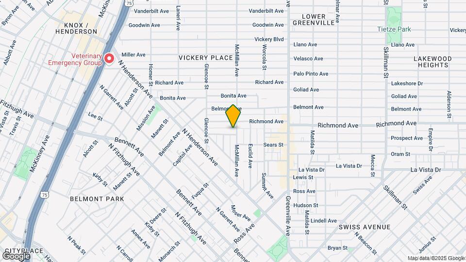 5457 Melrose Ave Map and Location Details
