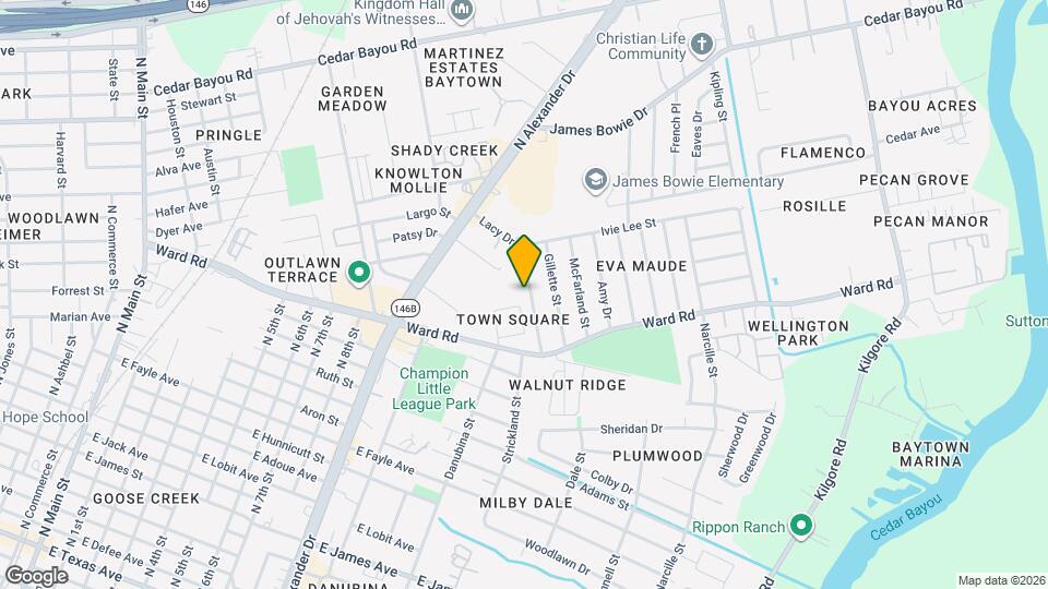 1800 Richardson Ln Map and Location Details