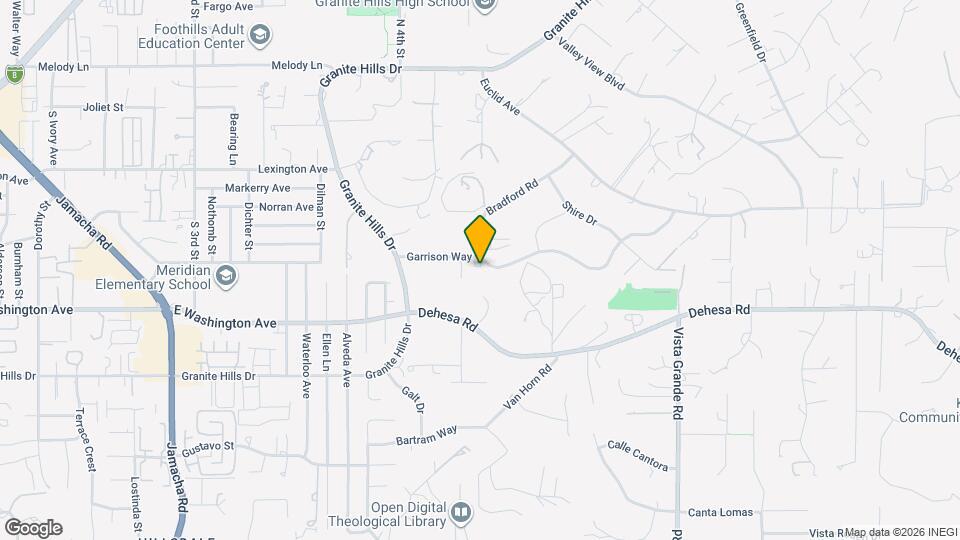 1795 Garrison Way Map and Location Details