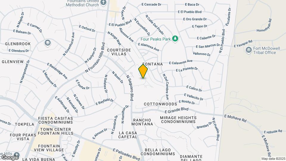 14245 N Oakwood Ln Map and Location Details