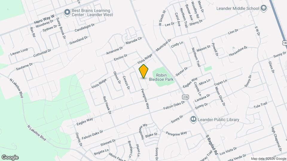 617 Rancho Verde Dr Map and Location Details