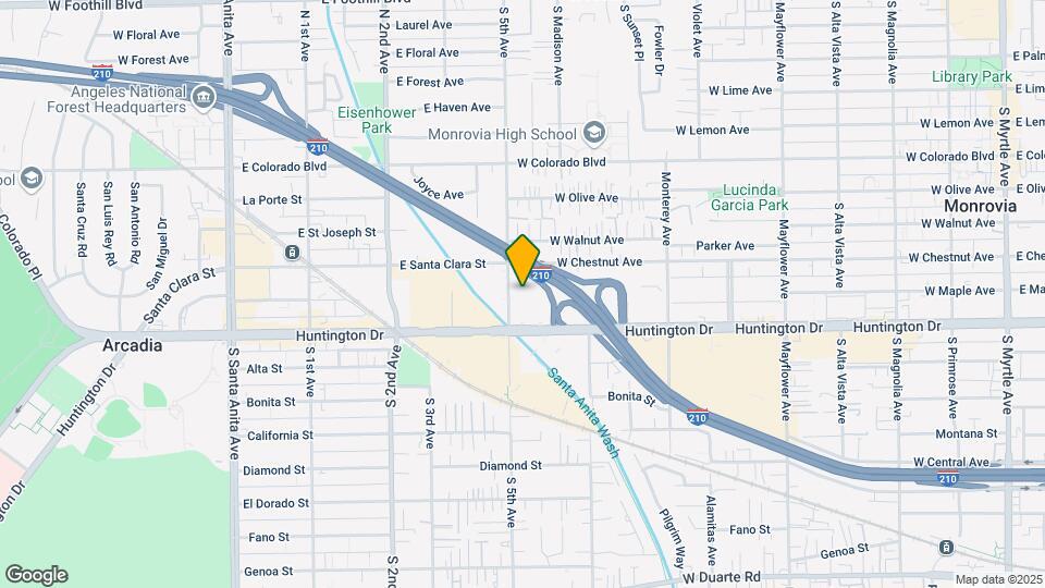 Furnished Studio - Monrovia Map and Location Details