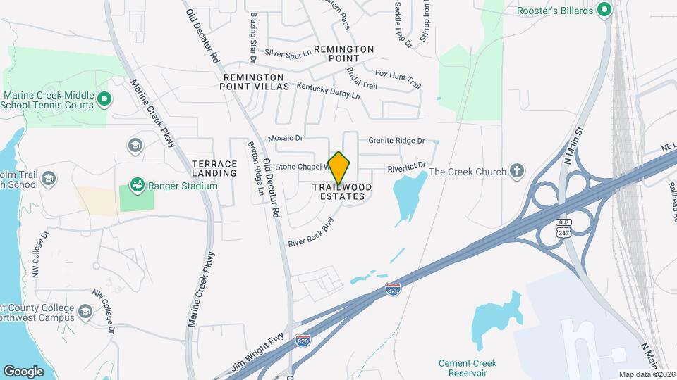 5153 River Rock Blvd Map and Location Details