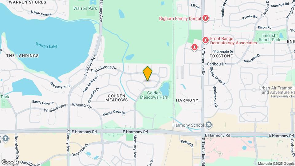 1719 Hotchkiss Dr Map and Location Details