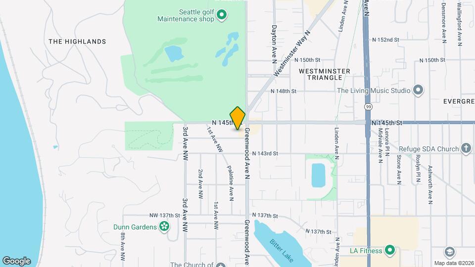 146 N 144th St Map and Location Details