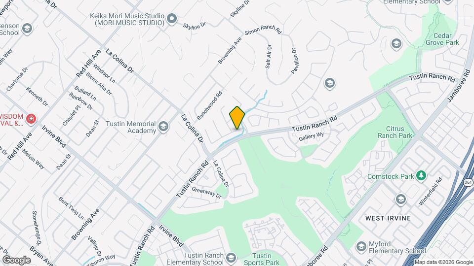 12390 Fairbanks Dr Map and Location Details