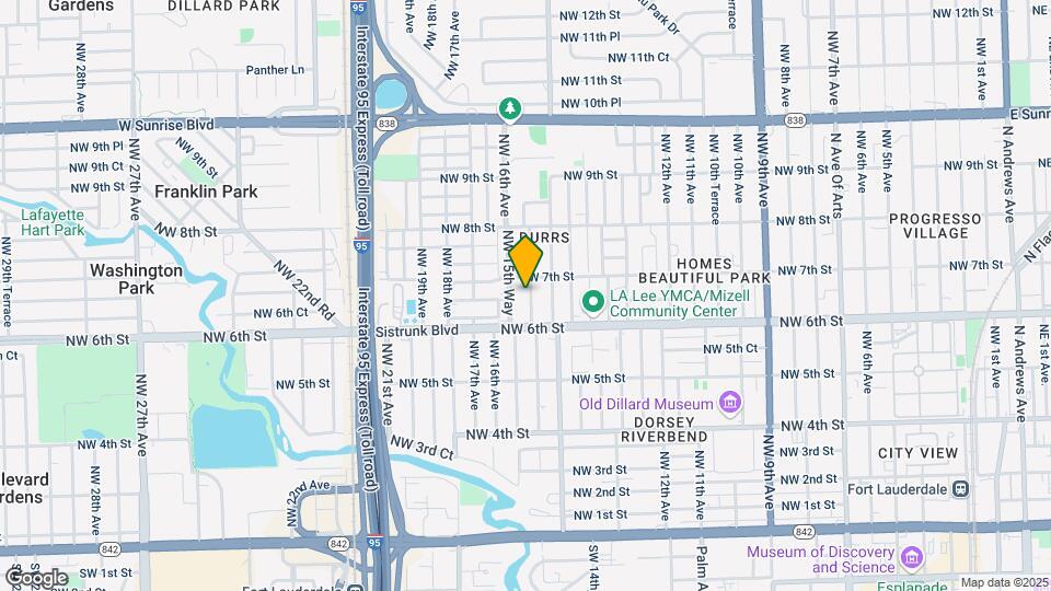 637-641 NW 15th Ter Map and Location Details
