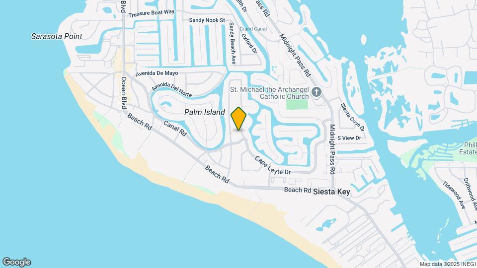 5444 Cape Leyte Dr Map and Location Details