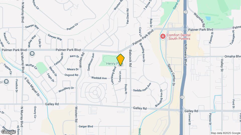 1326 Lewis Ln Map and Location Details