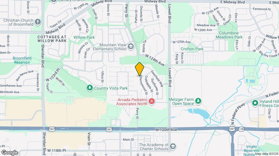 12247 Cherrywood St Map and Location Details