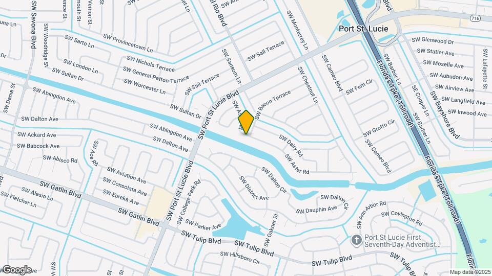 672 SW Aster Rd Map and Location Details