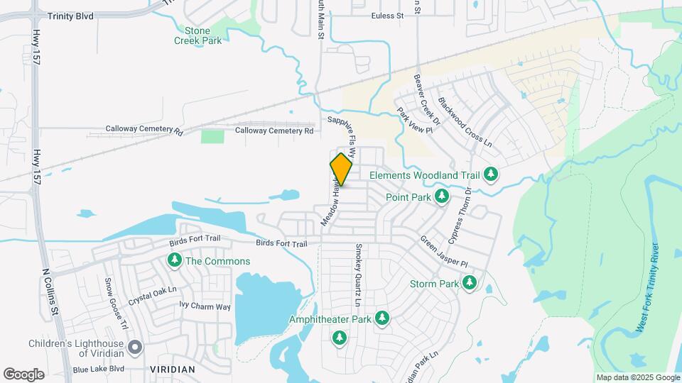 1402 French Violet Wy Map and Location Details