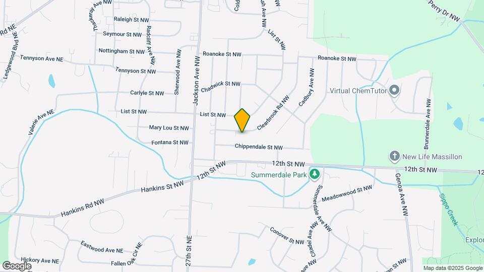 1606 Clearbrook Rd NW Map and Location Details