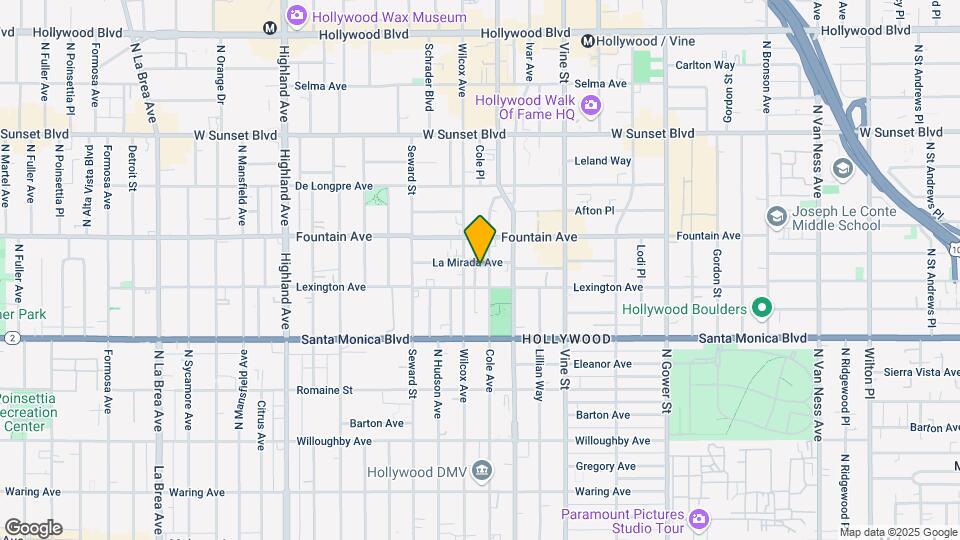 1220 Cole Pl Map and Location Details