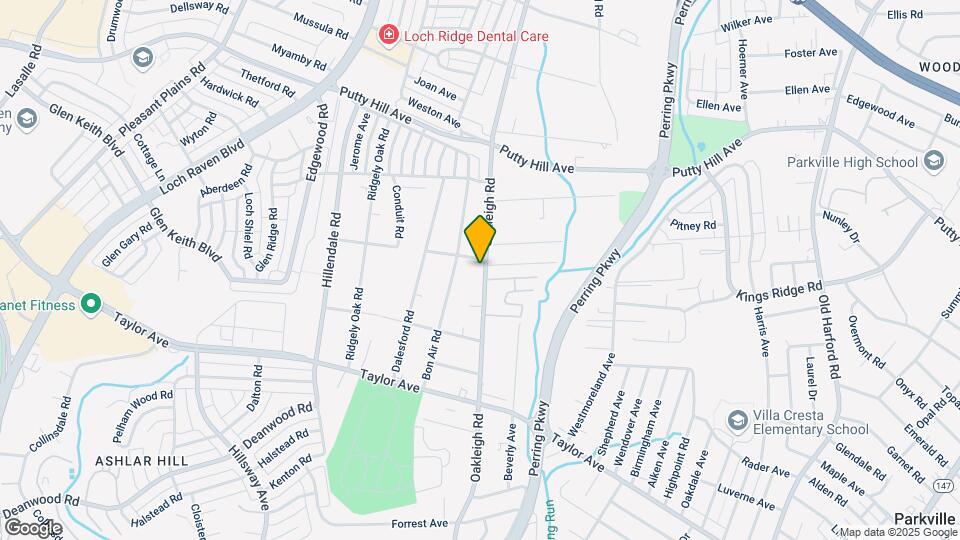 8128 Oakleigh Rd Map and Location Details