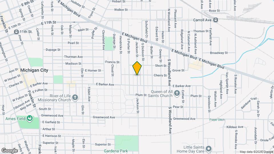 405 Jackson St Map and Location Details