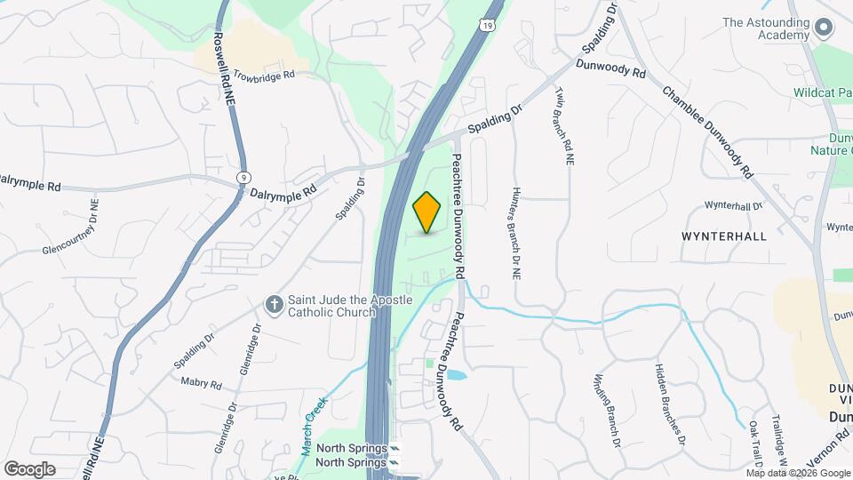 7257 Village Creek Trace Map and Location Details