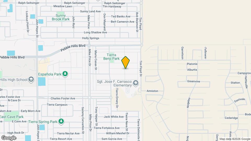 14900 Tierra Crystal Ave Map and Location Details