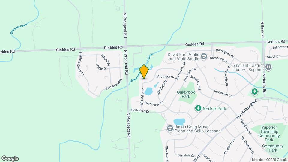 2136 Wiltshire Dr Map and Location Details