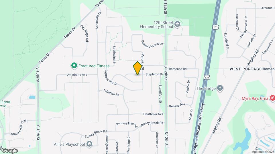 5229 Stapleton Dr Mapa y Detalles de la Ubicación