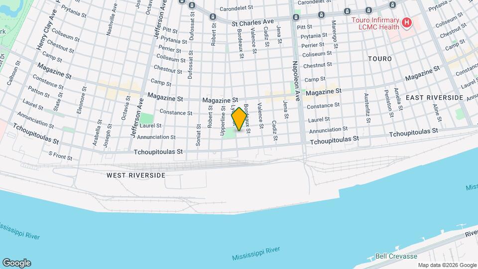 611 Lyons St Mapa y Detalles de la Ubicación