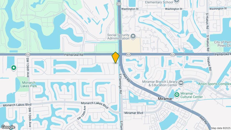 1811 SW 124th Way Map and Location Details