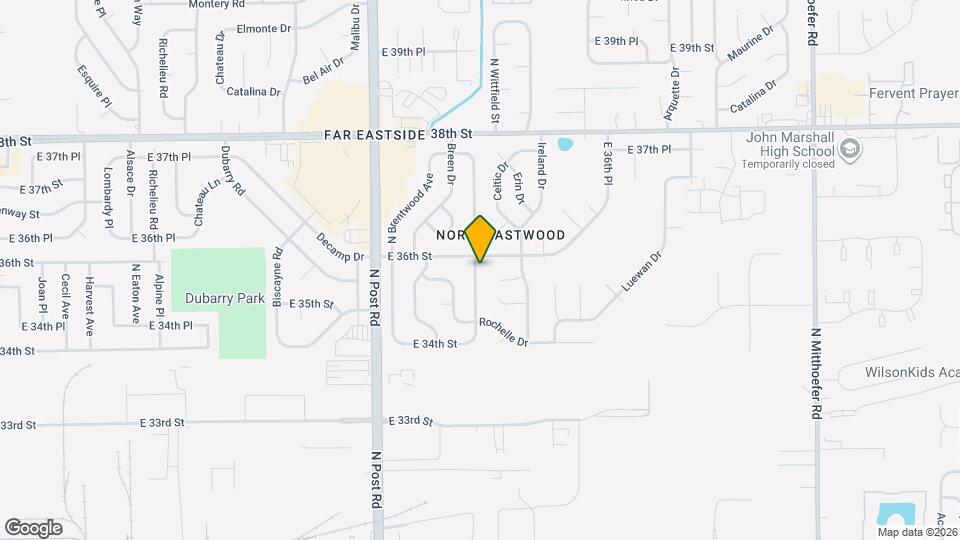 3541 N Wittfield St Map and Location Details